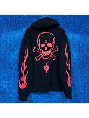 Homixide Gang Homixide Lifestyle 2 Album Flames Rap Hoodie L